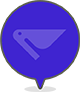 Shaded location icon